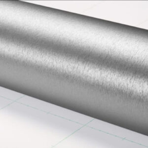 Brushed Silver Metal Vinyl – Sleek Industrial Vibe